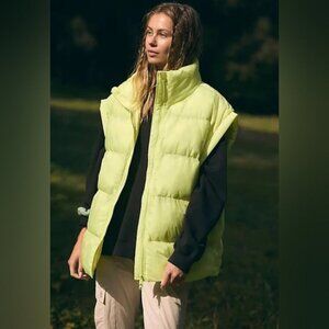 Free People Movement In A Bubble Puffer Vest NWOT
